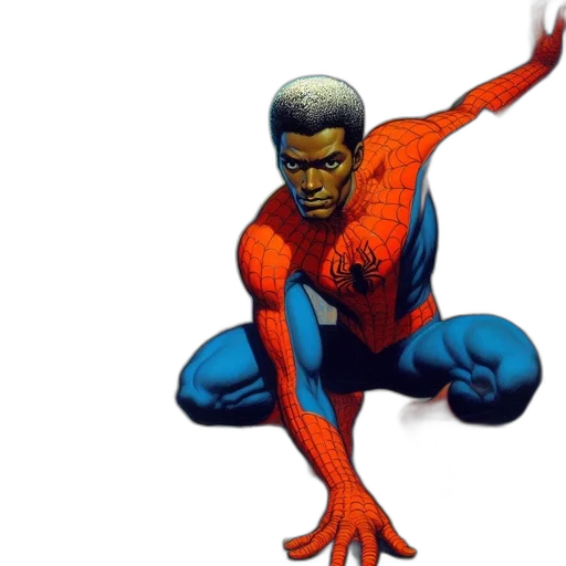 comic book art, concept art, photorealistic, 3d render transparent PNG cut-out