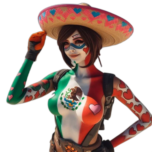 staff, hat, jacket, mask transparent PNG cut-out