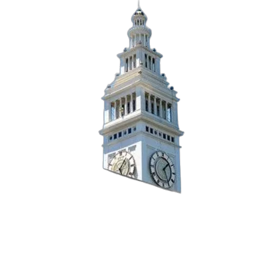 building, staff, 3d render, photorealistic transparent PNG cut-out