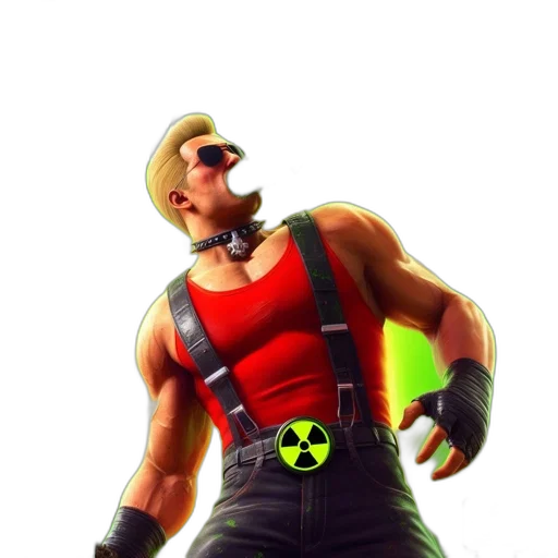 weapon, jacket, staff, mask transparent PNG cut-out
