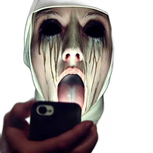 mask, face, creature, staff transparent PNG cut-out