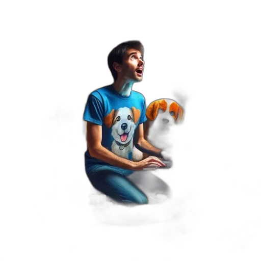 animal, staff, creature, robot transparent PNG cut-out
