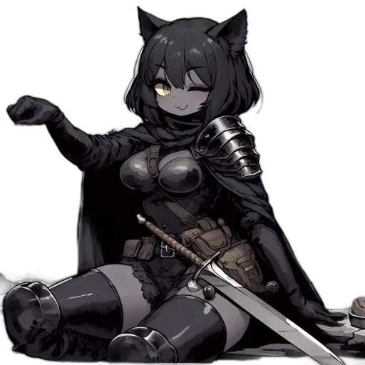 weapon, sword, staff, animal transparent PNG cut-out