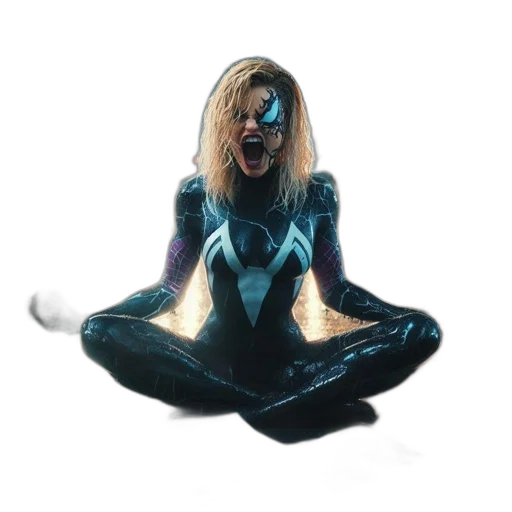 mask, comic book art, concept art, 3d render transparent PNG cut-out