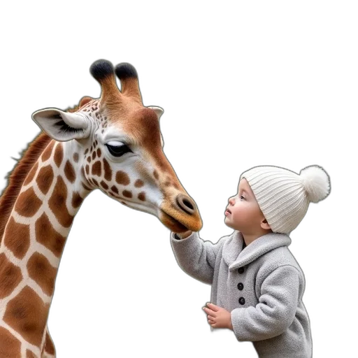 animal, hat, creature, photorealistic transparent PNG cut-out