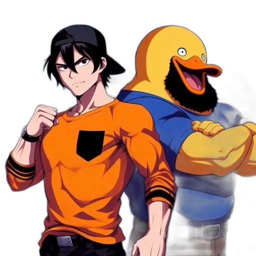 jacket, anime, concept art, pixel art transparent PNG cut-out