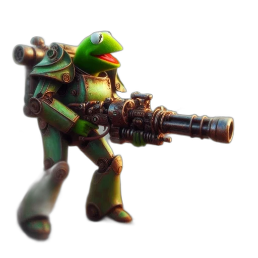 weapon, robot, staff, animal transparent PNG cut-out