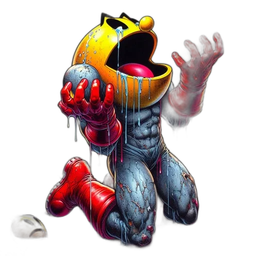 robot, creature, mask, concept art transparent PNG cut-out