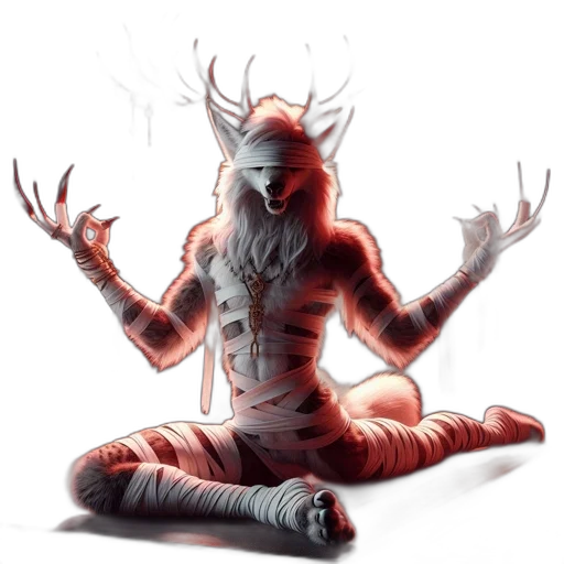 creature, mask, concept art, fantasy art transparent PNG cut-out