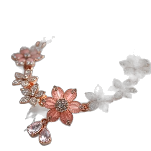 jewelry, crown, flower, staff transparent PNG cut-out