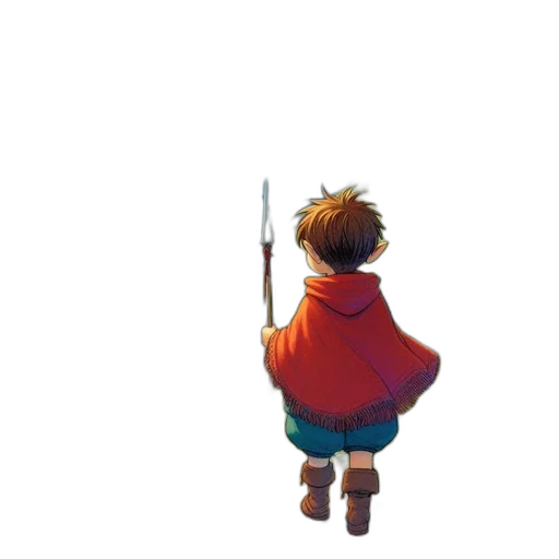 sword, weapon, staff, jacket transparent PNG cut-out