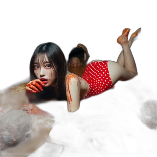 dress, creature, food, photorealistic transparent PNG cut-out