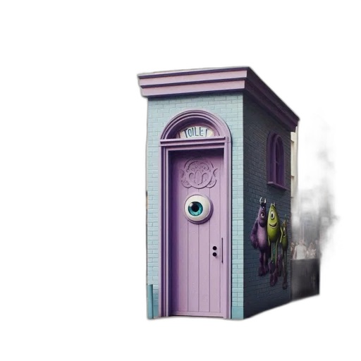 furniture, building, robot, concept art transparent PNG cut-out