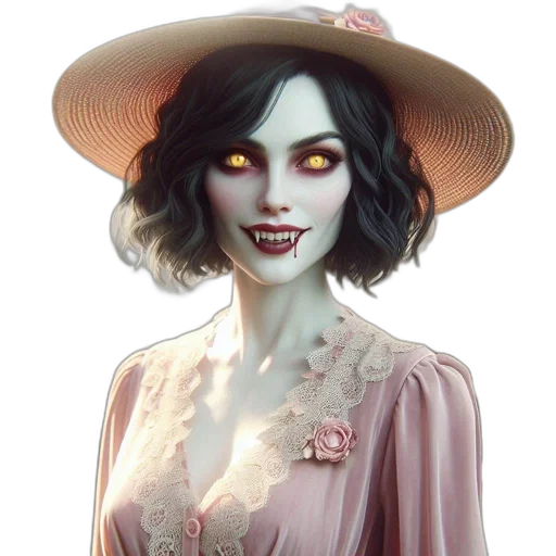 hat, face, dress, crown transparent PNG cut-out