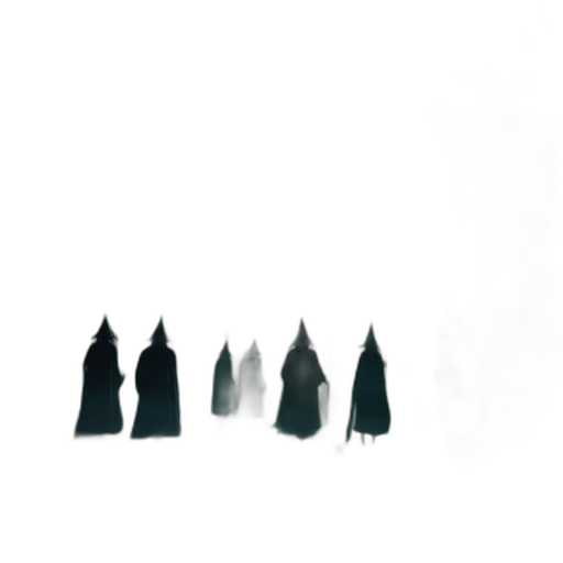 crown, umbrella, dress, staff transparent PNG cut-out