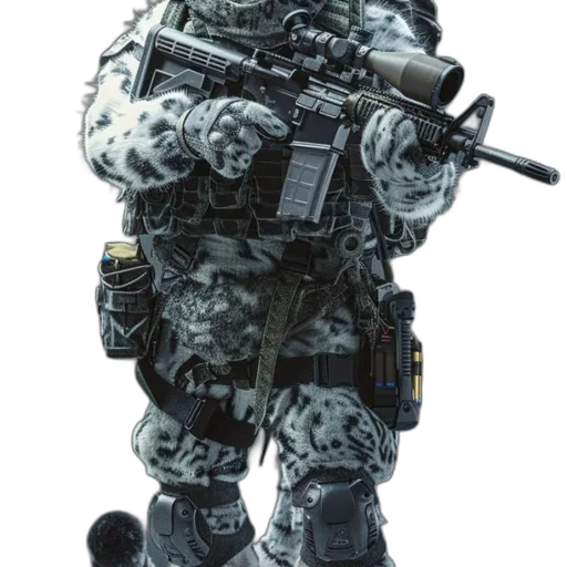 robot, weapon, staff, face transparent PNG cut-out
