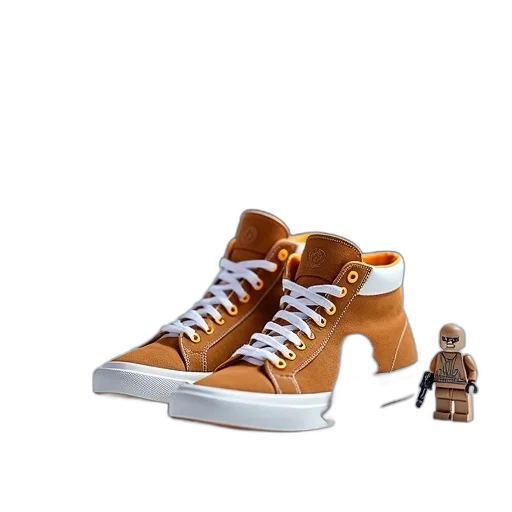 shoes, robot, 3d render, concept art transparent PNG cut-out