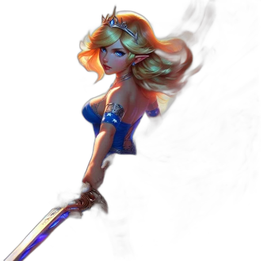 staff, sword, weapon, dress transparent PNG cut-out