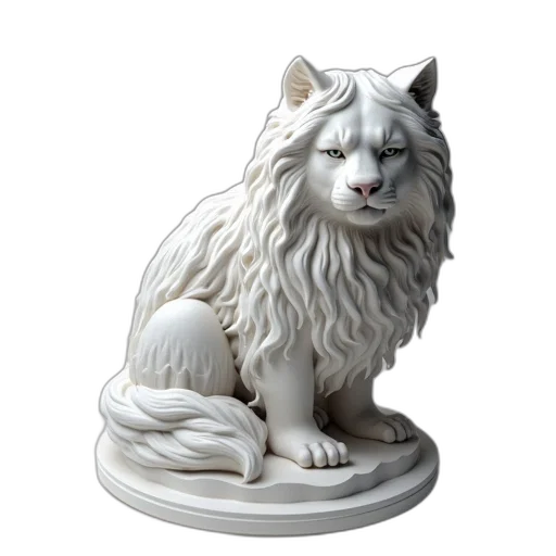 animal, 3d render, photorealistic, fantasy art transparent PNG cut-out