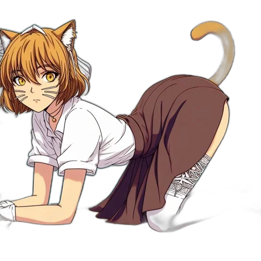 staff, animal, creature, anime transparent PNG cut-out