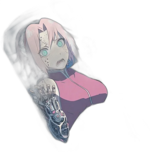 weapon, robot, mask, jewelry transparent PNG cut-out