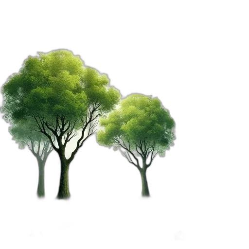 tree, photorealistic, 3d render, concept art transparent PNG cut-out