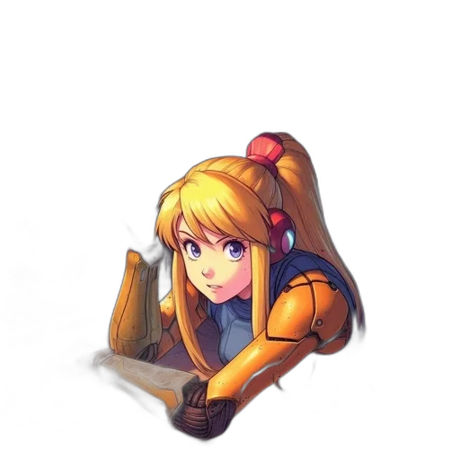 weapon, robot, sword, staff transparent PNG cut-out