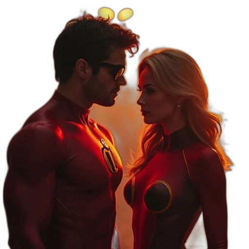 comic book art, concept art, cartoon, 3d render transparent PNG cut-out