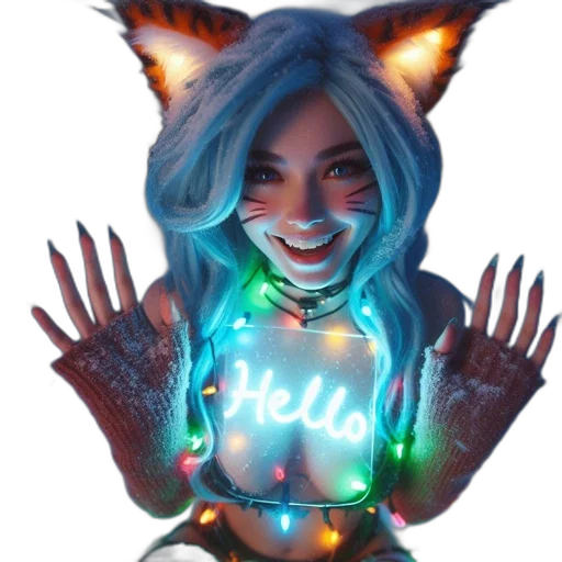 mask, staff, creature, face transparent PNG cut-out
