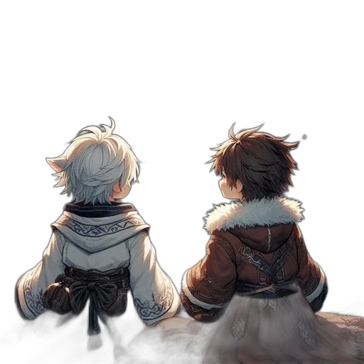 jacket, watercolor, concept art, anime transparent PNG cut-out