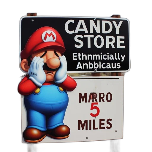 food, 3d render, vaporwave, concept art transparent PNG cut-out