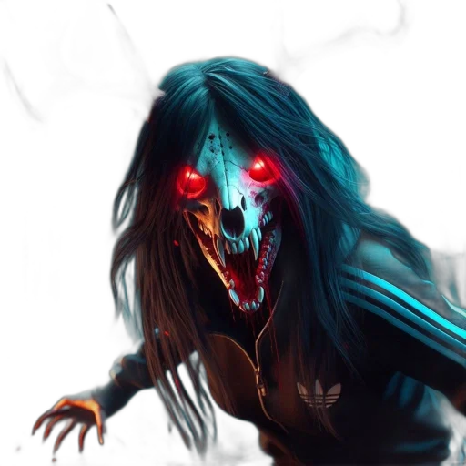 creature, mask, dragon, face transparent PNG cut-out