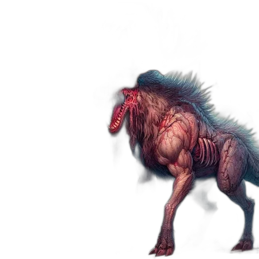 creature, animal, dragon, concept art transparent PNG cut-out