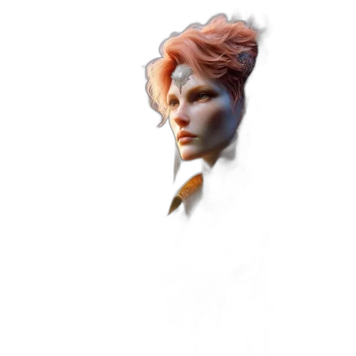 face, staff, hair, mask transparent PNG cut-out