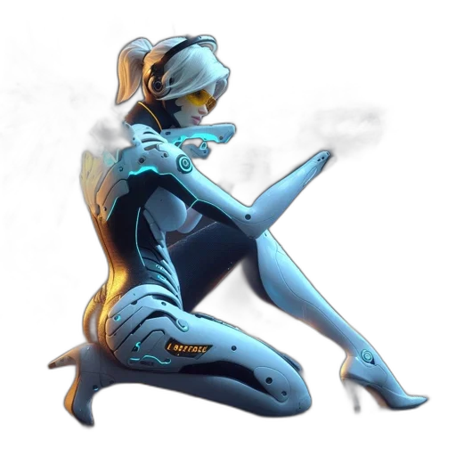 robot, staff, weapon, sword transparent PNG cut-out