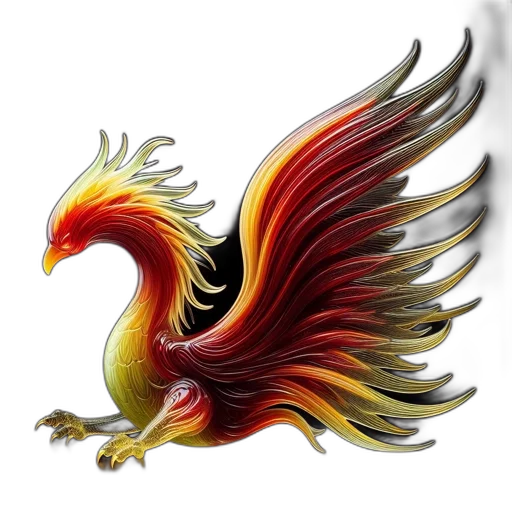 dragon, animal, fantasy art, 3d render transparent PNG cut-out