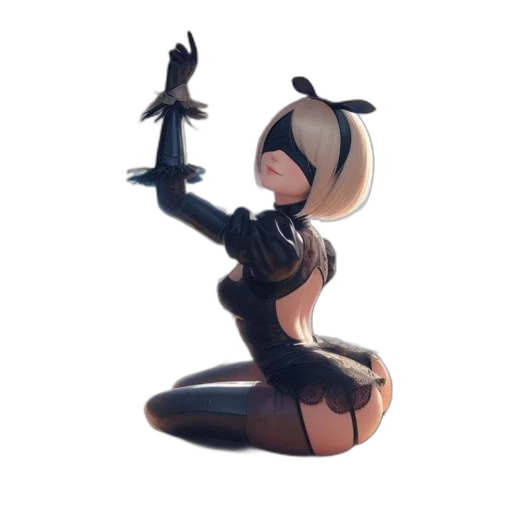 robot, weapon, staff, mask transparent PNG cut-out