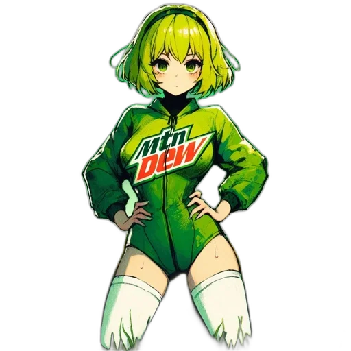jacket, dress, staff, weapon transparent PNG cut-out