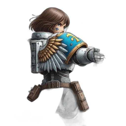 weapon, sword, staff, robot transparent PNG cut-out