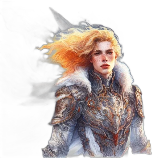 dragon, face, crown, sword transparent PNG cut-out