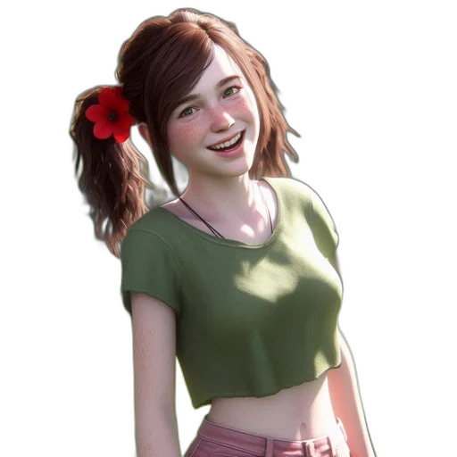 face, staff, dress, creature transparent PNG cut-out