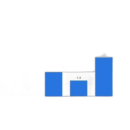 blue, bar, chart, shows transparent PNG cut-out