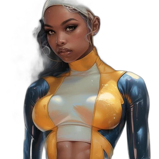 jacket, comic book art, concept art, fantasy art transparent PNG cut-out