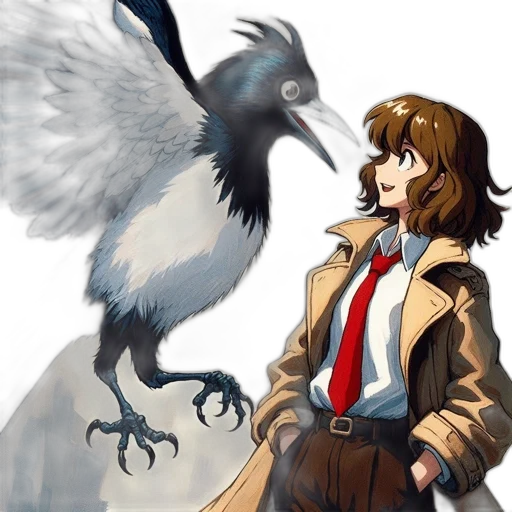 animal, jacket, creature, staff transparent PNG cut-out