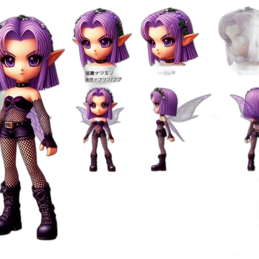 concept art, 3d render, fantasy art, pixel art transparent PNG cut-out