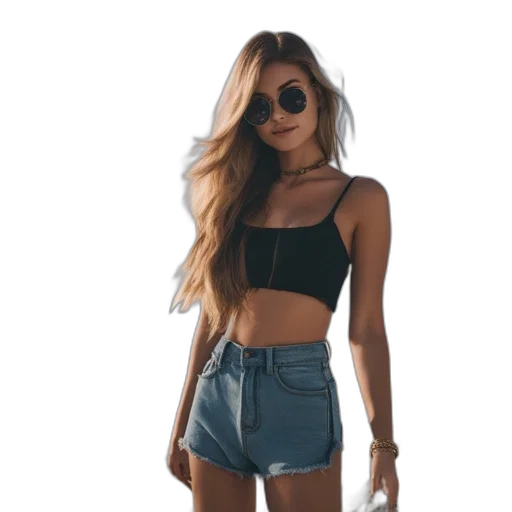 dress, jacket, hat, jewelry transparent PNG cut-out