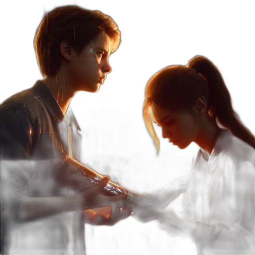 concept art, photorealistic, oil painting, watercolor transparent PNG cut-out