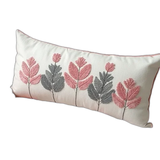 red, diy, embroidered, long transparent PNG cut-out