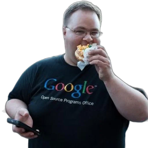 food, staff, robot, man transparent PNG cut-out