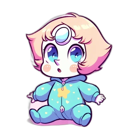 robot, creature, vaporwave, pixel art transparent PNG cut-out